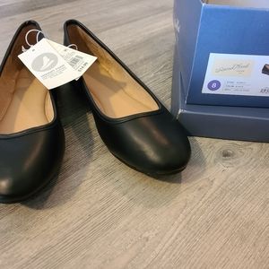 NWT Universal Thread Black Ballet Flats, Size 8